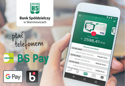 BS Pay – Bezpieczne i szybkie płatności bez karty w Banku Spółdzielczym w Skierniewicach