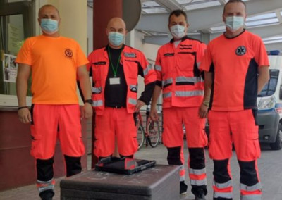 SANBank wspiera Medyków pracujących na pierwszej linii walki z COVID-19