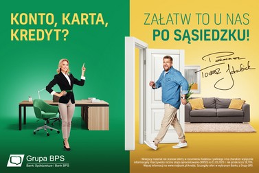 Załatw to po sąsiedzku!  – druga odsłona kampanii Banków Spółdzielczych z Grupy BPS i Banku BPS 
